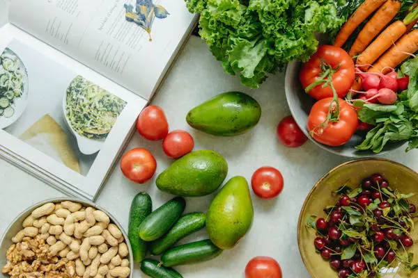 A person cooking a delicious plant-based meal, embodying the culinary creativity and health benefits of a vegan diet.